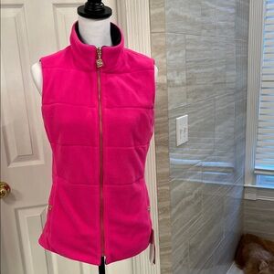 NWT Lilly Pulitzer Reversible Pink & Black Vest